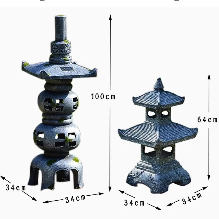 Lámpara solar retro de torre d - Gardening Hand Tools Japanese reseña y precio